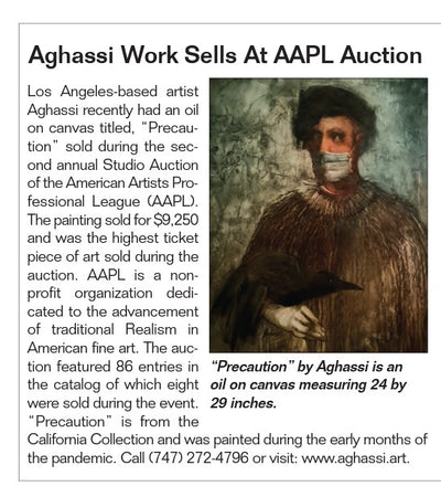 Aghassi in Art World News